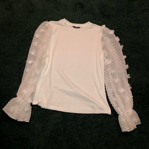 White long sleeve shirt